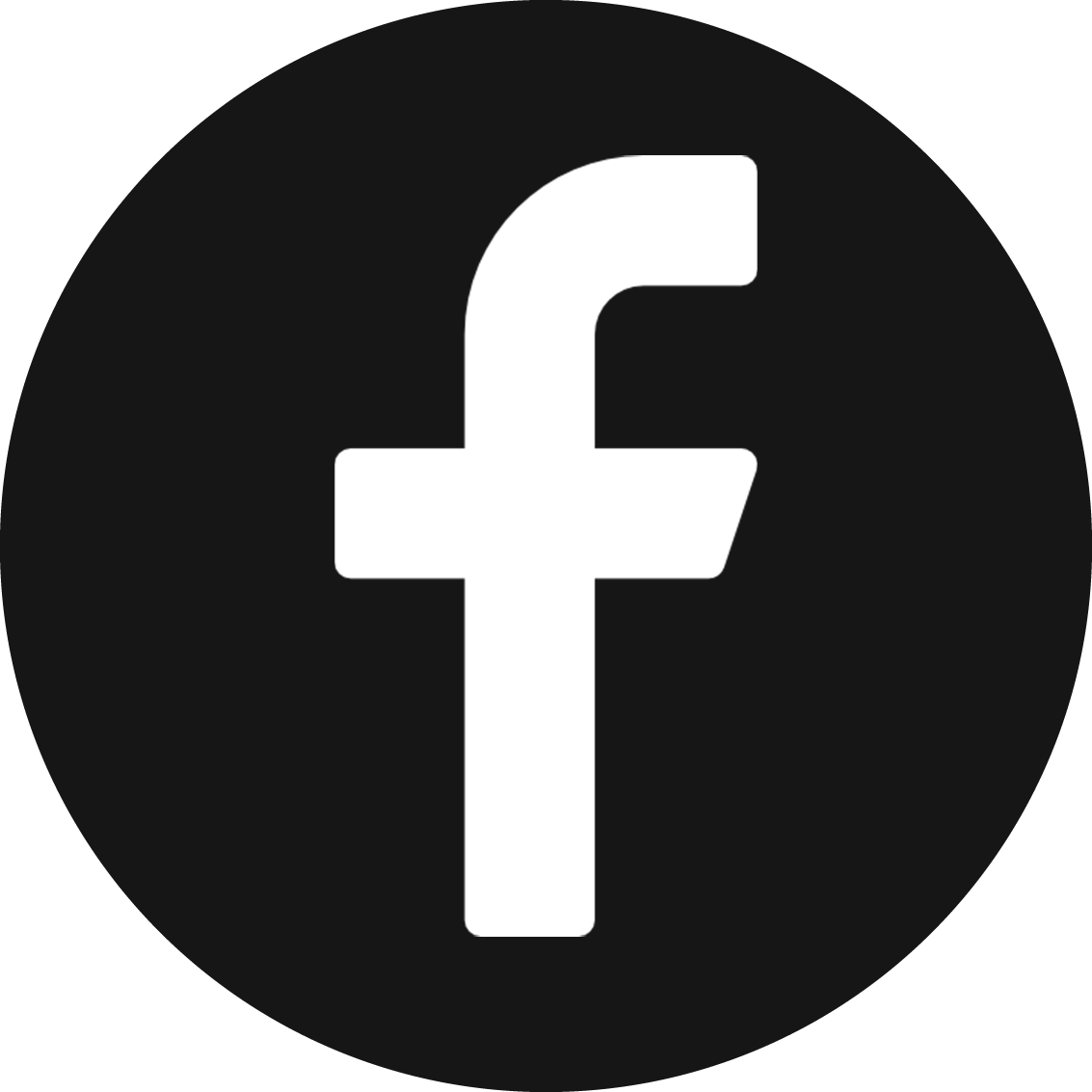 Black Facebook Logo