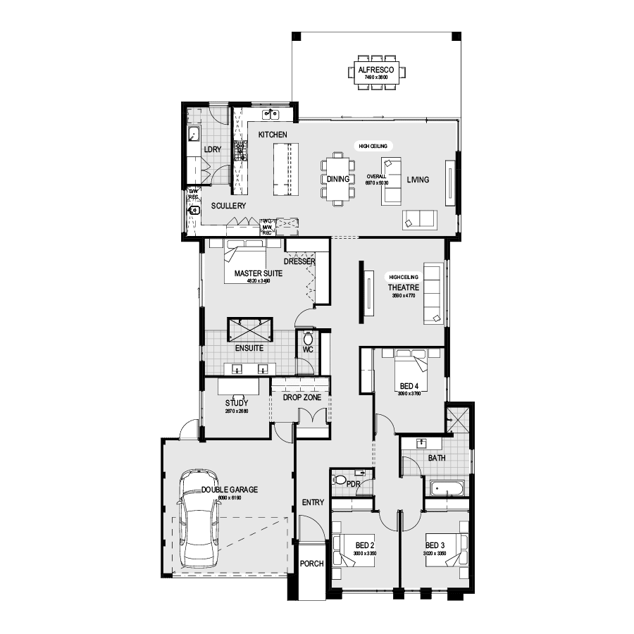 The Serpentine LH Display Floor Plan 900x900 1